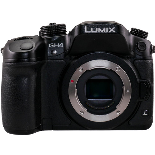 Used Panasonic Lumix DMC-GH4 Mirrorless Micro Four Thirds Digital Camera Body (EX+) (625650677)